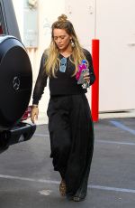 HILARY DUFF Out Shopping in Los Angeles 12/23/2017