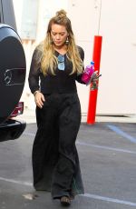 HILARY DUFF Out Shopping in Los Angeles 12/23/2017