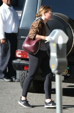 HILARY DUFF Picks Up Lunch in Los Angeles 11/30/2017