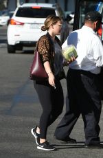 HILARY DUFF Picks Up Lunch in Los Angeles 11/30/2017