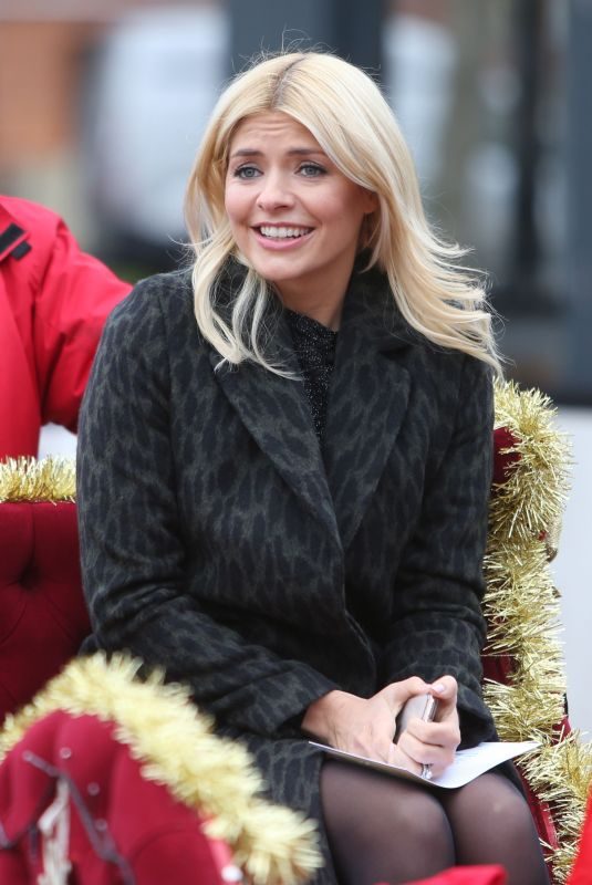 HOLLY WILLOGHBY at ITV Studios in London 12/04/2017