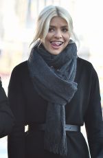 HOLLY WILLOGHBY on the Set of This Morning in London 12/12/2017