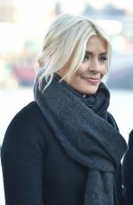 HOLLY WILLOGHBY on the Set of This Morning in London 12/12/2017