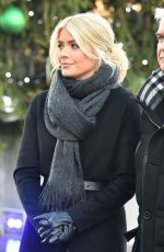 HOLLY WILLOGHBY on the Set of This Morning in London 12/12/2017