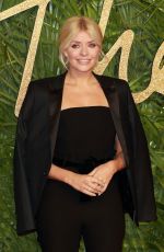 HOLLY WILLOUGHBY at British Fashion Awards 2017 in London 12/04/2017