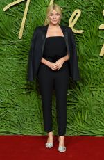 HOLLY WILLOUGHBY at British Fashion Awards 2017 in London 12/04/2017