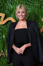 HOLLY WILLOUGHBY at British Fashion Awards 2017 in London 12/04/2017
