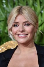 HOLLY WILLOUGHBY at British Fashion Awards 2017 in London 12/04/2017