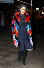 HUMA ABEDIN Night Out in New York 12/18/2017