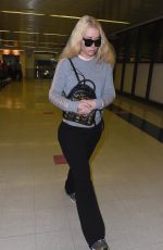 IGGY AZALEA at LAX Airport in Los Angeles 12/26/2017