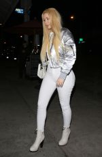IGGY AZALEA Out for Dinner with Nick Young in West Hollywood 12/17/2017