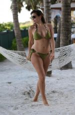 IMOGEN THOMAS in Bikini at a Beach in Miami 12/16/2017
