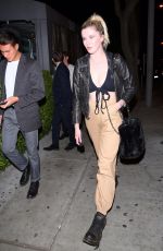 IRELAND BALDWIN at Sur Restaurant in West Hollywood 12/04/2017