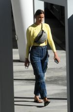 IRINA SHAYK on the Set of a Photoshoot at Miami International Airport 12/02/2017