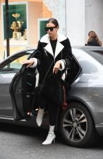 IRINA SHAYK Out Shopping in London 12/05/2017