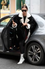IRINA SHAYK Out Shopping in London 12/05/2017