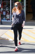 ISLA FISHER Out Shopping in Beverly Hills 12/08/2017