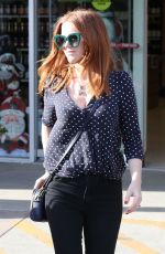 ISLA FISHER Out Shopping in Beverly Hills 12/08/2017