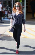 ISLA FISHER Out Shopping in Beverly Hills 12/08/2017