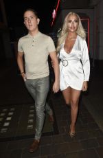 ISABELLE WARBURTON at Lazy Lizzard Club Launch in Manchester 12/06/2017
