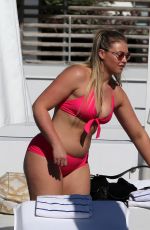 ISKRA LAWRENCE in Bikini in Miami 12/12/2017