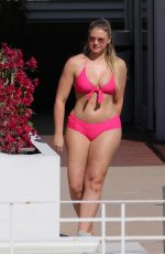 ISKRA LAWRENCE in Bikini in Miami 12/12/2017