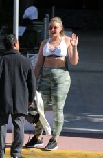 ISKRA LAWRENCE in Tights Out in Miami 12/12/2017