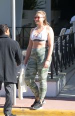 ISKRA LAWRENCE in Tights Out in Miami 12/12/2017