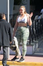 ISKRA LAWRENCE in Tights Out in Miami 12/12/2017