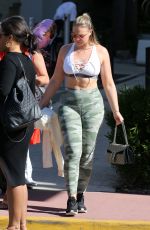 ISKRA LAWRENCE in Tights Out in Miami 12/12/2017