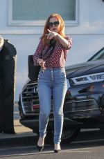 ISLA FISHER in Jeans Out in Beverly Hills 12/01/2017