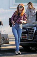 ISLA FISHER in Jeans Out in Beverly Hills 12/01/2017