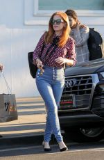 ISLA FISHER in Jeans Out in Beverly Hills 12/01/2017