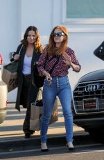 ISLA FISHER in Jeans Out in Beverly Hills 12/01/2017
