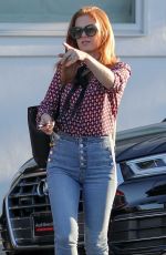 ISLA FISHER in Jeans Out in Beverly Hills 12/01/2017