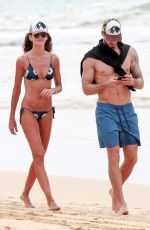 IZABEL GOULART and Kevin Trapp on the Beach in Fernando De Noronha 12/29/2017