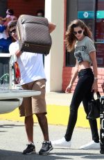IZABEL GOULART Heading to Airport in Fernando De Noronha 12/30/2017