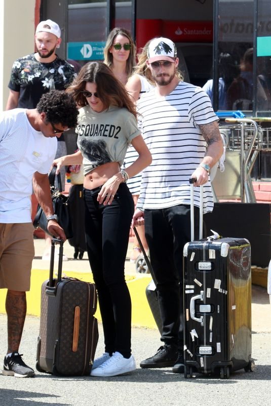 IZABEL GOULART Heading to Airport in Fernando De Noronha 12/30/2017