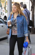 JACQUELINE EMERSON Out Shopping in Beverly Hills 12/18/2017