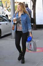 JACQUELINE EMERSON Out Shopping in Beverly Hills 12/18/2017