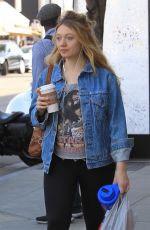 JACQUELINE EMERSON Out Shopping in Beverly Hills 12/18/2017