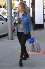 JACQUELINE EMERSON Out Shopping in Beverly Hills 12/18/2017