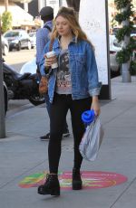 JACQUELINE EMERSON Out Shopping in Beverly Hills 12/18/2017