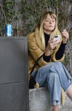 JAIME KING Chats on Her Cell Phone in Beverly Hills 12/21/2017