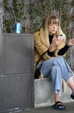 JAIME KING Chats on Her Cell Phone in Beverly Hills 12/21/2017