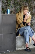JAIME KING Chats on Her Cell Phone in Beverly Hills 12/21/2017