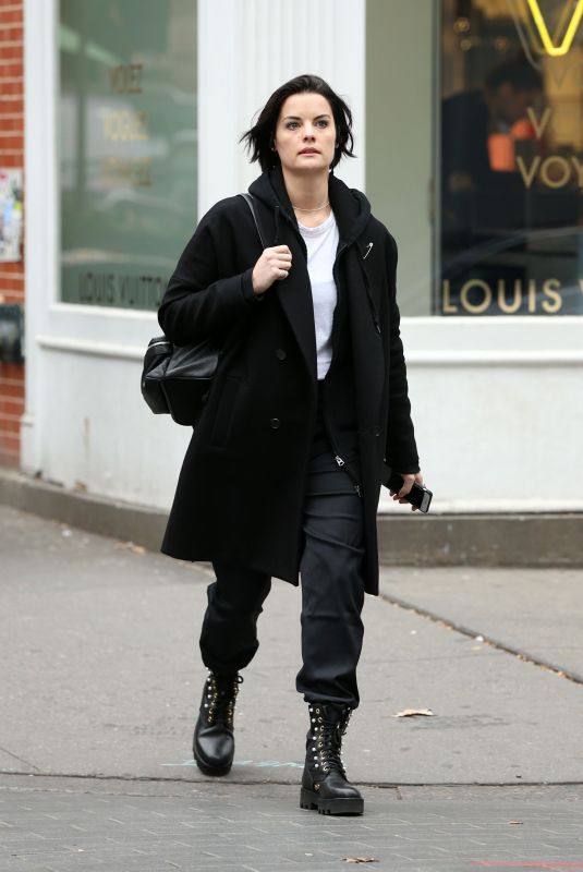JAIMIE ALEXANDER Out for Lunch at Shuka in New York 12/03/2017