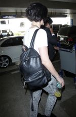 JAIMIE ALXANDER at Los Angeles International Airport 12/16/2017
