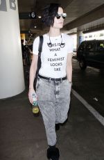 JAIMIE ALXANDER at Los Angeles International Airport 12/16/2017