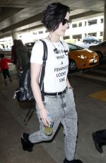 JAIMIE ALXANDER at Los Angeles International Airport 12/16/2017